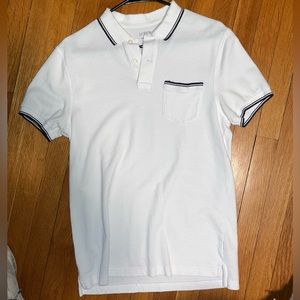 J. CREW Mens Small Pique Polo